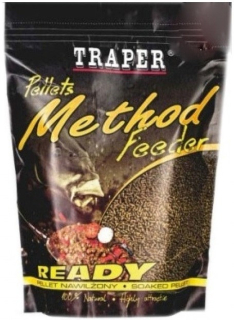 Traper Pelety Method Feeder Ready 2 mm - Halibut Red
