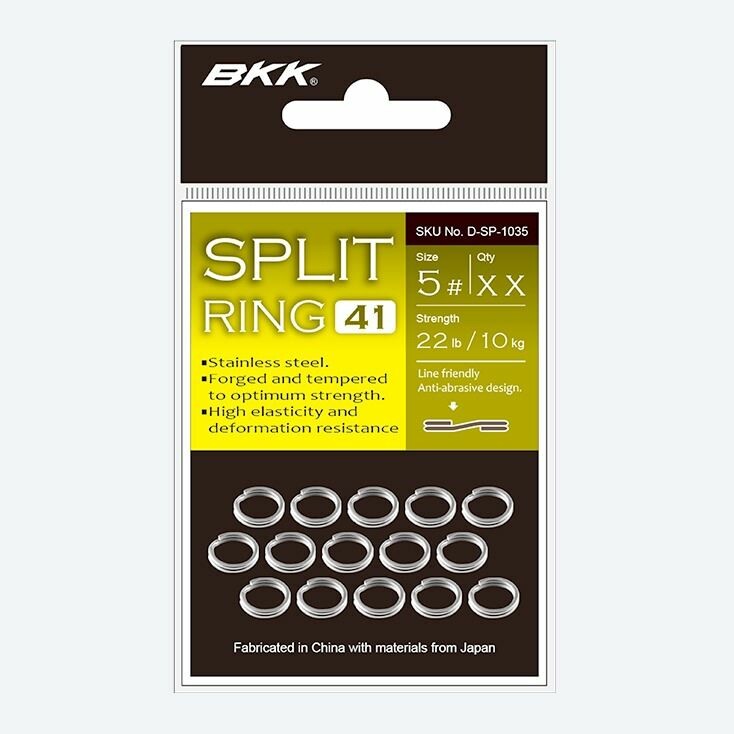 BKK Kroužky Split Ring-41 Velikost 3 / 20ks / 9kg 