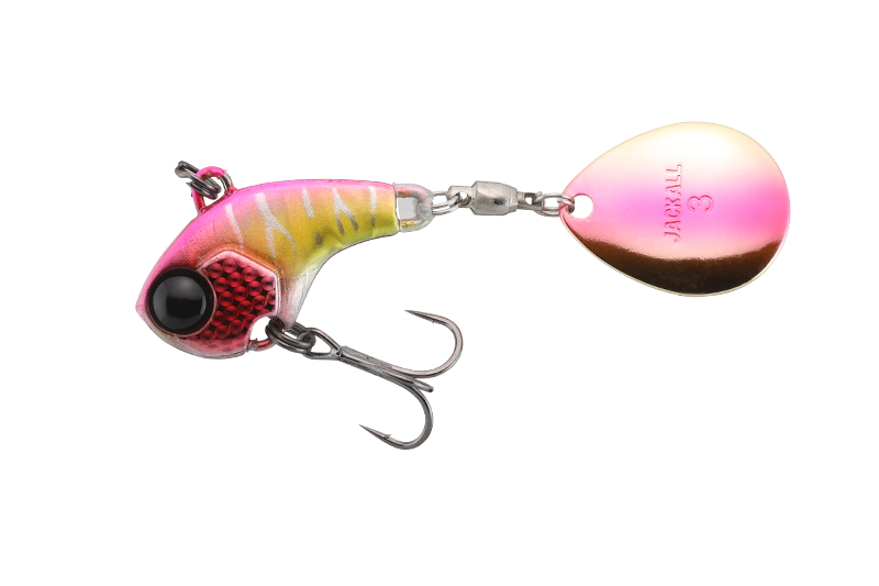 Jackall Deracoup Tail Spinner Pink Back Crown 14g 